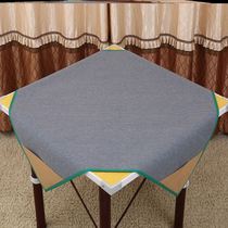 Mahjong blanket mahjong table mat 80x80 thick non-slip poker table cloth mat mahjong cloth round custom