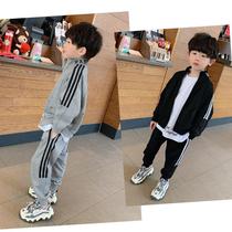 Boy Sports Set 2021 Spring New Children Handsome Children Boy Korean Spring and Autumn Dress
