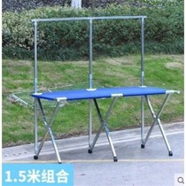 Thickened stacked stalls rack rack night market stalls shelves with wheels