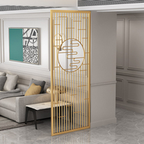 Nordic modern simple iron screen floor landing home living room hollow partition wall customization