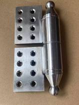Outdoor dedicated courtyard gate heavy double-open 38-axis detachable hinge welding thickened and enlarged flag-shaped hinge