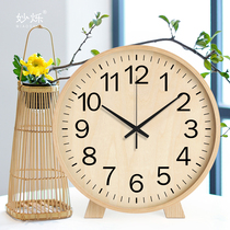 Living room clock home desk watch ornaments clock Nordic creative simple modern bedroom desktop pendulum pendulum table