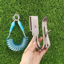 Electric wrench adhesive hook holder woodworking electric wrench special pull groove adhesive hook waist frame simple pure white stainless
