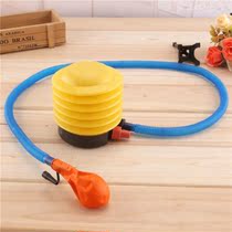 Balloon manual pump hand balloon inflatable electric Net red wave ball inflator foot strike knot