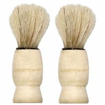 Foam shaving brush badger hair beard brush beard brush mens special shaving brush soft hair brush shaving cream Hu soap bowl