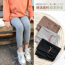 Girls leggings spring and autumn summer outside wear 2020 new spring clothes childrens baby pants spring thin childrens clothing