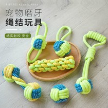Dog toy Teddy molars relief toys small medium and large dogs golden retriever puppies resistant to bite knots pet supplies