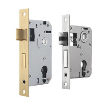 Can be reversed to lock interior door lock body room wooden door bedroom door size 50 lock body lock accessories