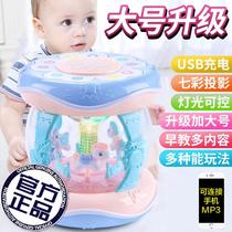 Hand clap drum baby toy children baby music 6-12 months carousel beat drum 0 puzzle 1-3 years old