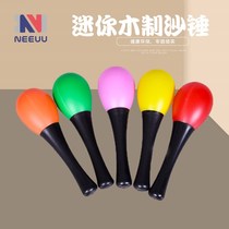 Music strike durable sand hammer young children baby baby hand newborn hearing sand bell can bite hand shaking drum hammer