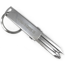 Multifunctional keychain screwdriver Swiss technology Mini Portable EDC tool Best buckle portable folding combination