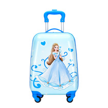 New 18-inch cartoon cute universal wheel load reduction male and female primary school students school bag children trolley box luggage suitcase