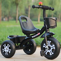 Childrens tricycle pedal trolley bicycle 1-3-2-6 years old large baby pedal three-wheeled bicycle stroller
