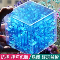 3d Rubiks Cube Three-dimensional Labyrinth Cube Six-faced Intelligence Magic Psychas Ball Beads Childrens Educational Toys Female Boys