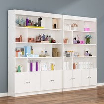 Skin care products display cabinet nail art cabinet floor multi-function makeup small shelf cosmetics cabinet beauty salon product cabinet