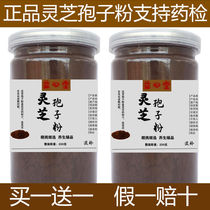 Special price Changbai Mountain Ganoderma lucidum spore powder head wall broken wall Ganoderma lucidum spore powder authentic spore oil 500g 2
