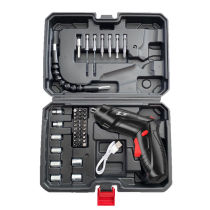 Electric screwdriver rechargeable mini electric screwdriver Lithium electric household electric screwdriver hand drill tool