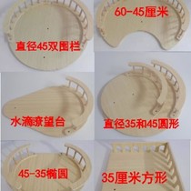 Large cat climbing frame accessories cat climbing frame does not occupy the observation deck observation tower jumping platform solid wood observation deck