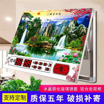 Occlusion meter box decorative painting modern simple watch belt perpetual calendar distribution box switch decoration hanging painting