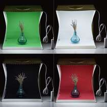 E - commerce photo studio 40cm large LED lightbox portable folding soft box photography accessories prop color