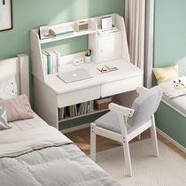 Children's Learning Table Home Desk Bookshelf All-in-One Table Set Senior high school Student Writing Table Full Set of Tables and Chairs