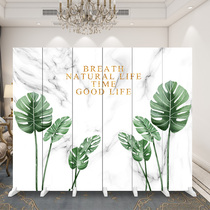 Nordic screen partition wall Living room light luxury folding mobile simple modern bedroom block home office folding screen