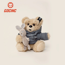 GOC IN C Quick charge small Bear charging pplush cartoon doll idea cute 10000 mAh mobile power supply