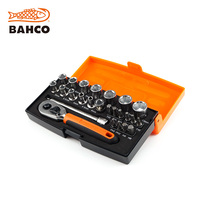 Baigu BAHCO imported socket wrench set auto repair small fly set multi-function ratchet wrench repair combination
