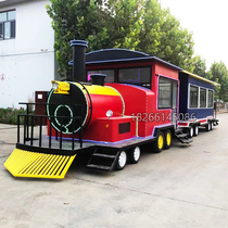 Scenic spot locomotive snack car extended sales car cold drink milk tea car stalls night market entrepreneurial multifunctional dining car