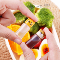 Daily single animal shape mini seasoning bottle portable sauce bottle in the lunch box 6