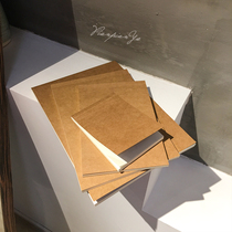 * Tablet acridate * retro Kraft paper blank sketches simple unprinted style drawing notebook students