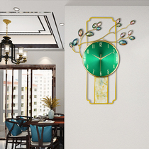 China Wind Living Room Clocks Home Silent Hang Clocks Fashion Creative Metal Iron Art Chinese Decorative Wall New wall Clock