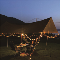 Outdoor tent light camping LED atmosphere light string USB battery rechargeable lights lighting camping atmosphere light decoration
