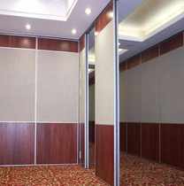 Hotel activity partition wall hotel private room banquet restaurant dance mobile sound insulation panel screen office folding door