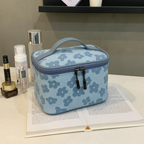2022 new Korean letters large-capacity cosmetic bag storage bag portable wash bag womens bag travel cosmetic bag