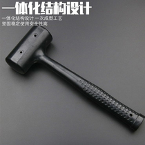 Rubber hammer integrated rubber hammer non-elastic leather hammer conjoined hammer installation hammer rubber hammer hard leather hammer