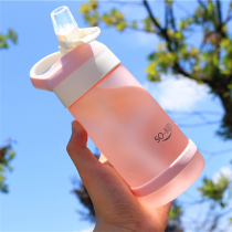 Frosted simple suction tube Cup adult maternal special girl pregnant woman adult with straw water Cup girl portable cup