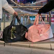 French niche travel bag Female portable training bag Male fitness bag Wet and dry separation large capacity short-distance travel bag