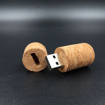 Wine Stopper Creative U Disk 16GB Personalized Custom Logo Text Business U Disk Lettering Gift Flash Drive