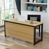 Single double simple desk desk desk reception desk manager computer desk simple economic writing desk