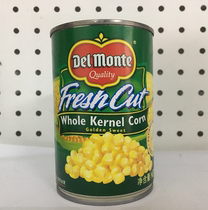 Thailand imported Del Monte dimen corn grain pizza salad corn grain 420g * 24 cans / box