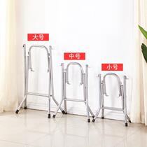 Simple folding table leg shelf table leg folding bracket table leg folding stand table leg