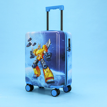 Datu childrens trolley box Female cartoon suitcase Male 18 universal wheel baby boarding box Small suitcase 20 inches