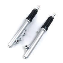 Applicable scooter accessories domestic gy6 imitation Lingying ZY125 disabled car imitation rain drill motorcycle front shock absorption forks