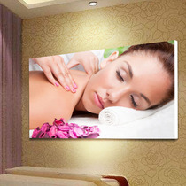Beauty salon hanging painting health gallery decoration painting Chinese medicine fresco spa