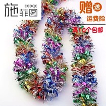 Festival color strips thick encrypted flower ribbon party Christmas hair wedding decoration New Years Day 2