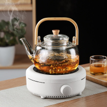 Electric pottery stove special boiling teapot glass automatic tea steamer set boiling white tea household health pot tea set kettle