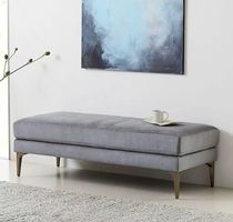 Nordic light luxury bedroom bed tail stool fabric shoe changing stool shoe shop clothing shop clothing shop fitting stool pedal stool cloakroom stool