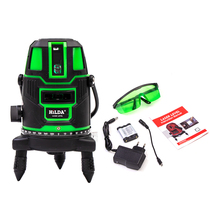 5 Cross Lines Laser Level Self-Leveling 360 Rotatable