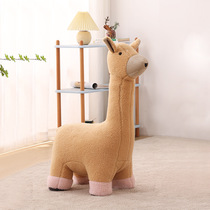 Child Sofa Creative Doll Cartoon Pendulum Pieces Living-room Net Red Little Sofa Styling Seat Alpaca Stool